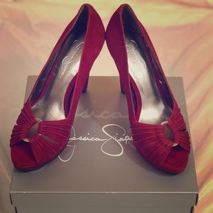 Jessica Simpson Scarlet Heels size 7.5